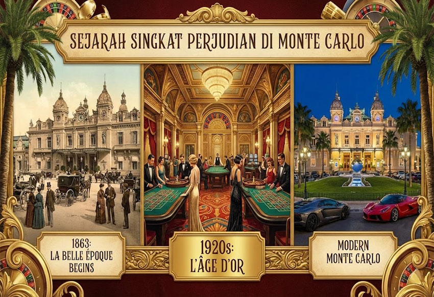 Sejarah Singkat Perjudian di Monte Carlo
